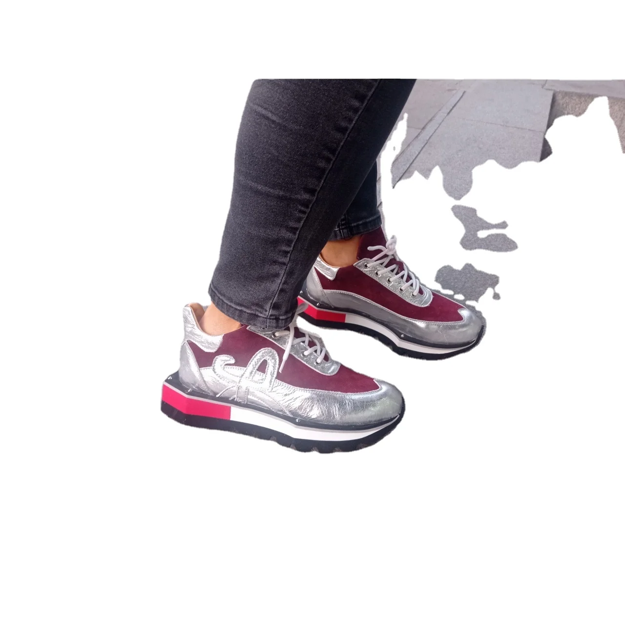 Новинка стильные высококачественные туфли из натуральной кожи горячая Распродажа зимние офисные дизайнерские низкие на плоской подошве женские нескользящие Повседневные Плюшевые