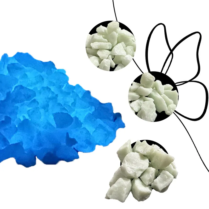 Step Glass Decorative Aqua Paving Marble Luminous Pebbles Glow Stones