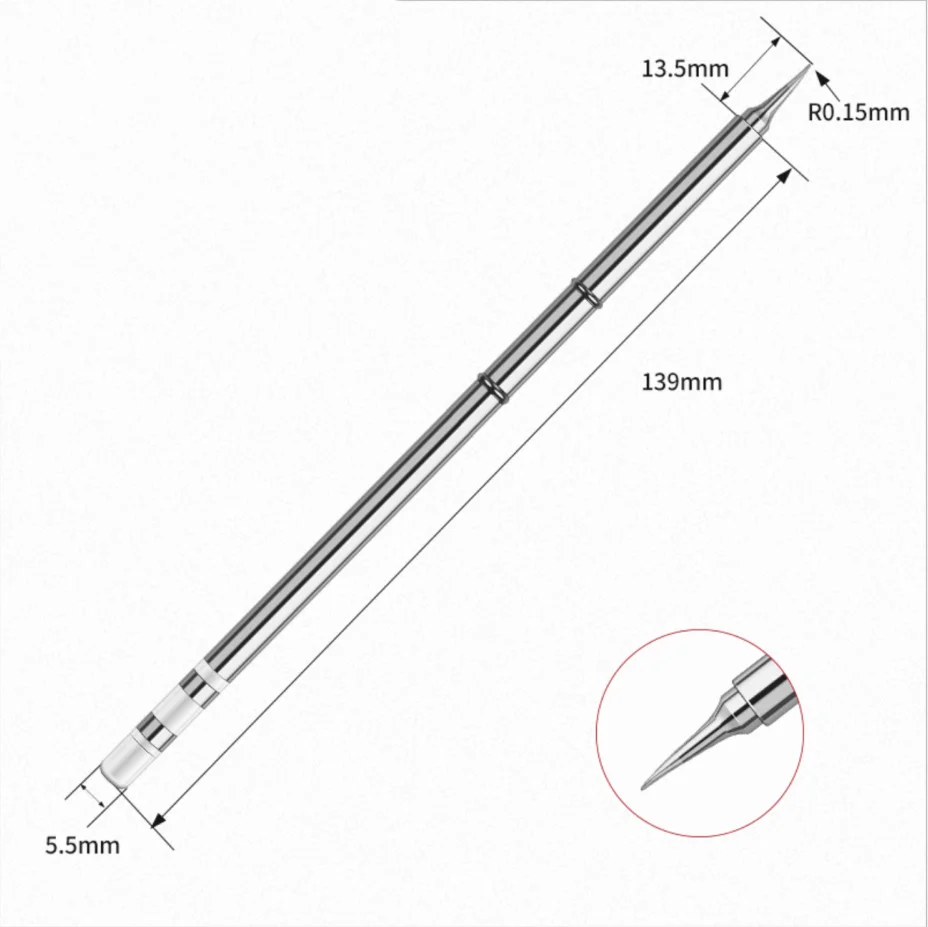 T12-I серии конической формы Электрический паяльник Совет Внутренний постоянная температура тепла для 951 паяльная станция 70 Вт