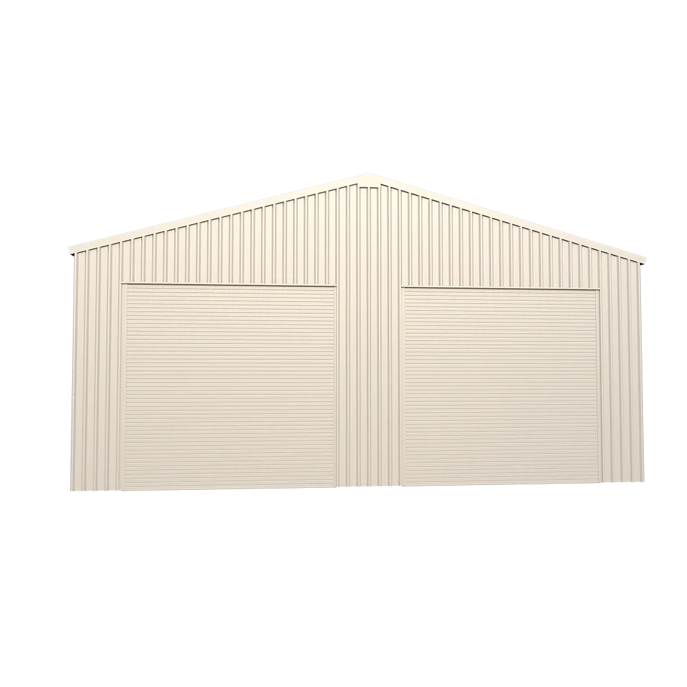 CG2533-H305 Factory wholesale 25*33 ft Double car garage Metal garden storage shed  warehouse for sale