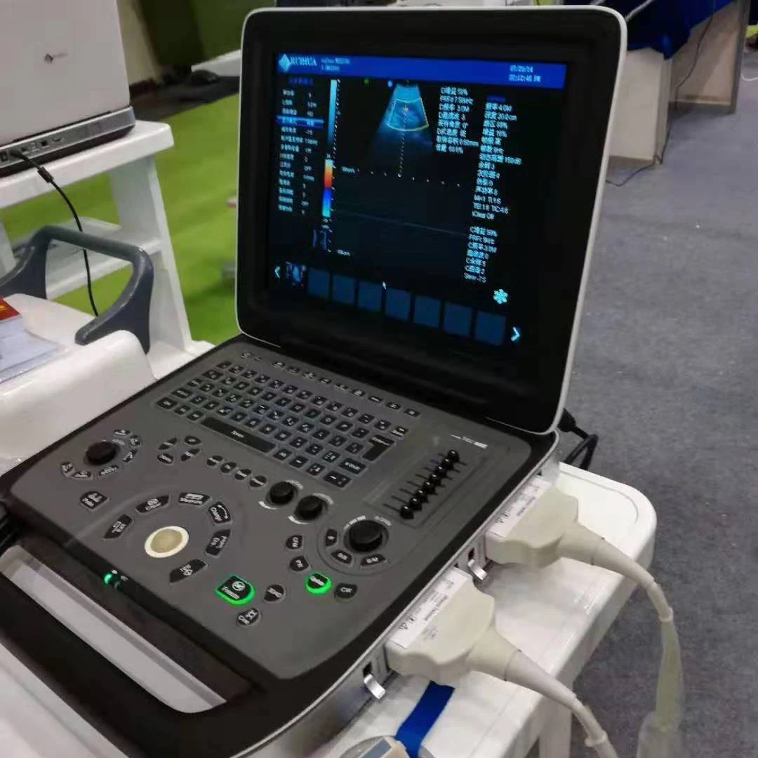 RuiHua brand DU8-M1 manufacturer cheap Price  Color Doppler portable Ultrasound scan laptop echo ultrasound