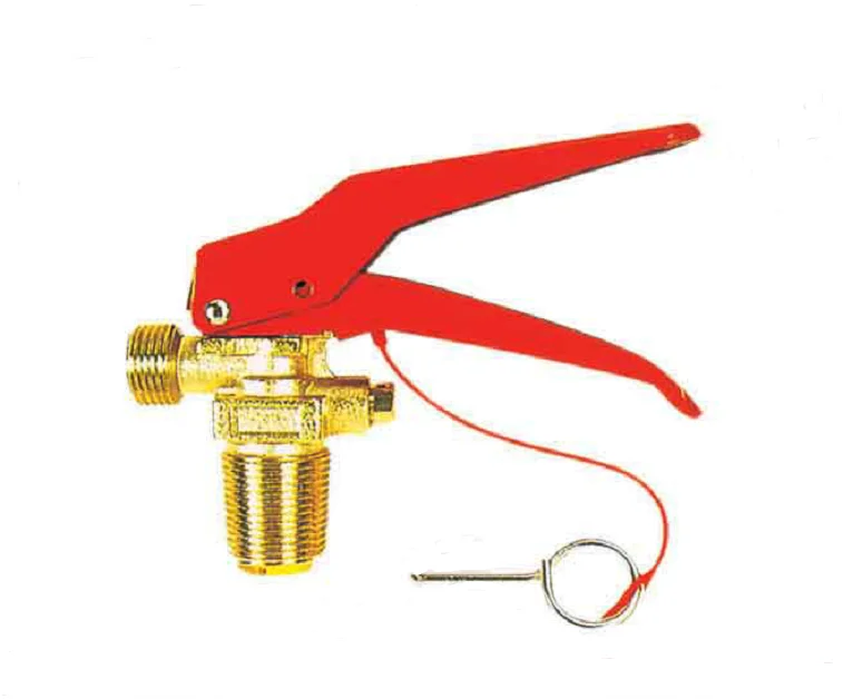 LX0902-024 CO2 Fire Extinguisher Brass ball Valve