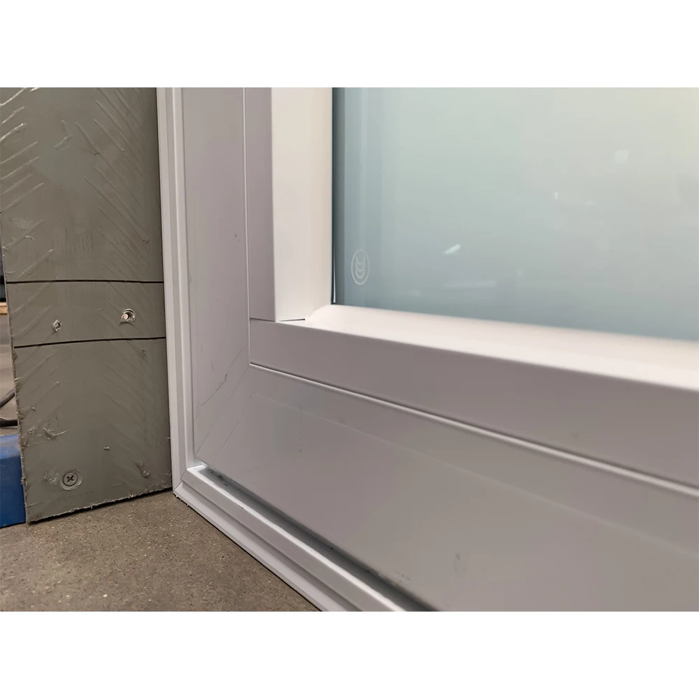 Hot Sale Thermal Break Aluminum Flush Frame Casement Windows With Smart Glass For Houses