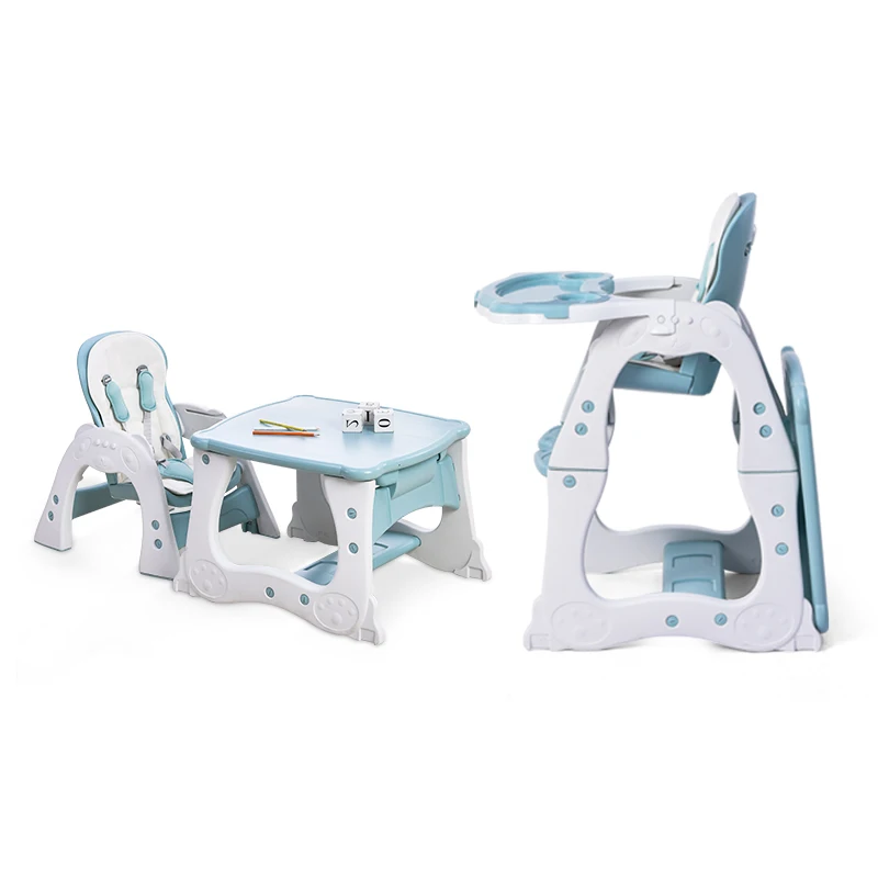 2021 Unique Design Portable children feeding chairs Baby Study Table And Chair