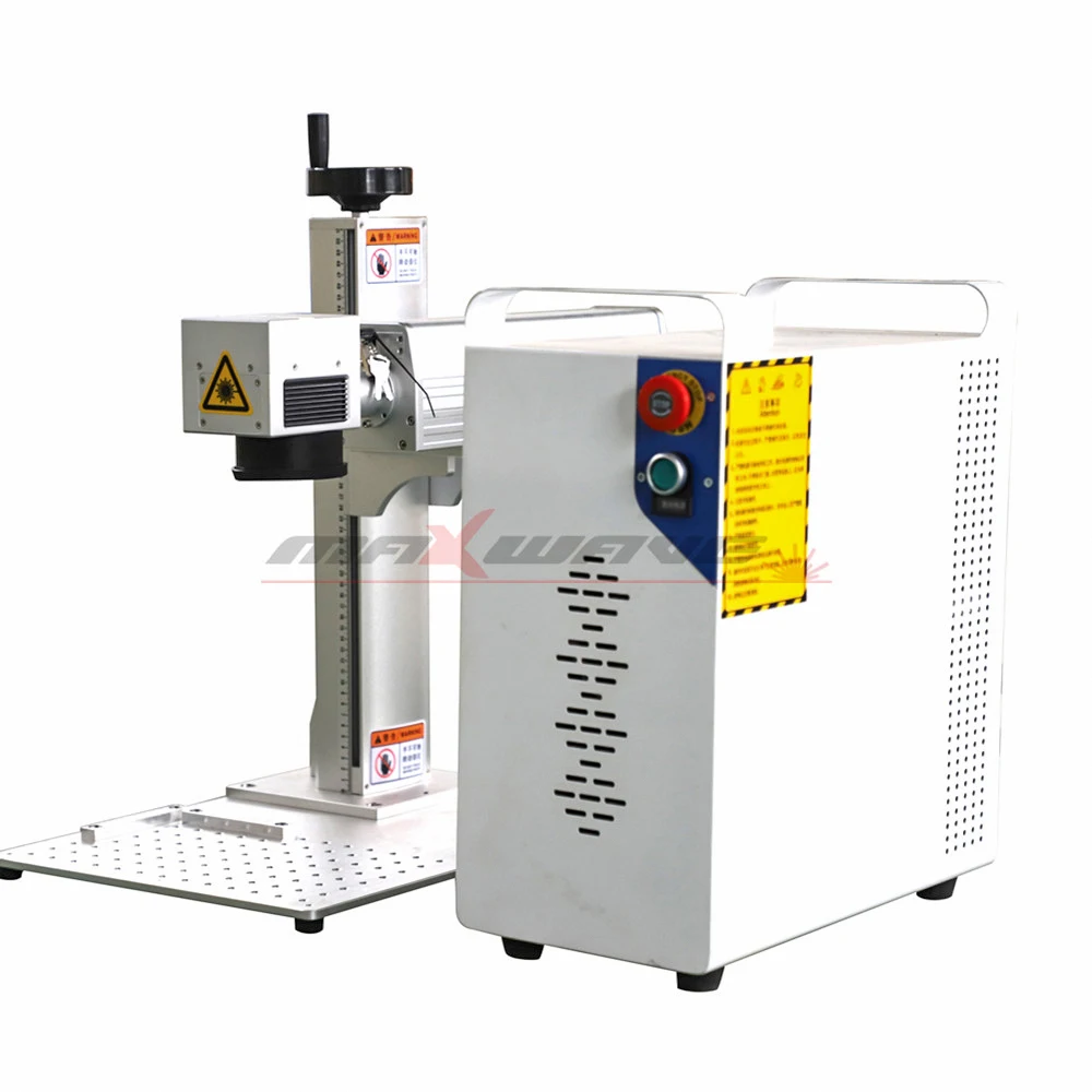 fiber laser logo date color printer enclosed printers cabinet integrated fiber laser marking machine lazer printer engraving