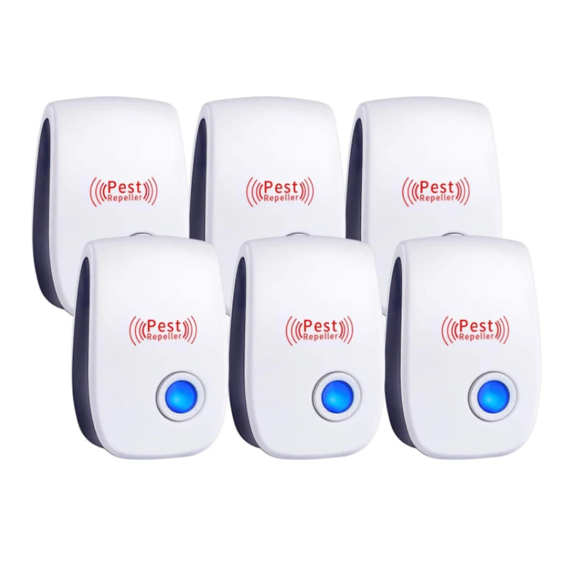 Hot sell amazon Ultrasound electronic mosquito repellent household insect ultrasonic pest repeller