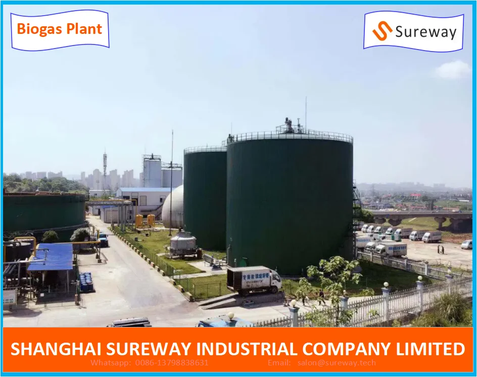 Anaerobic Reactor Tank Type Biogas Plant Under EPC Mode (Engineering, Procurement, Construction)