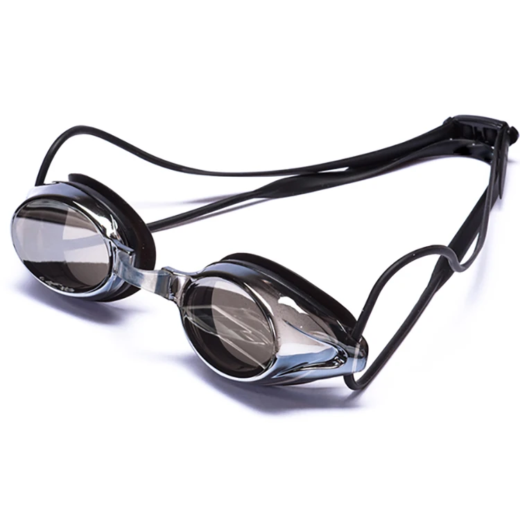 Quick adjust Mirrored and non mirrored smart racing competitive swimming goggles