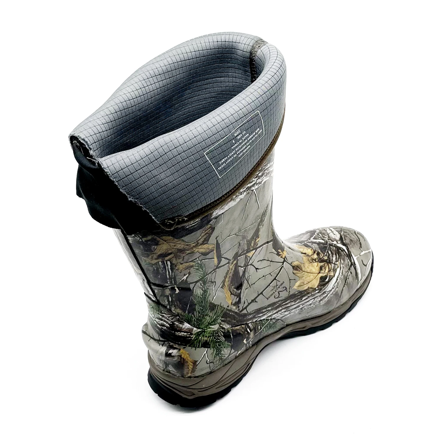 Китай производитель настоящая Дерево Камуфляж водонепроницаемый резиновый изолированный неопреновый сапоги зимние сапоги мужские сапоги до колена охотничьи сапоги