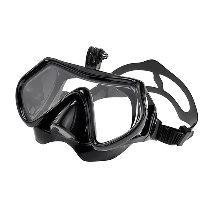 Best Sale Adult Underwater Swimming Goggles Water-sports Free diving Mask with Camera Mount