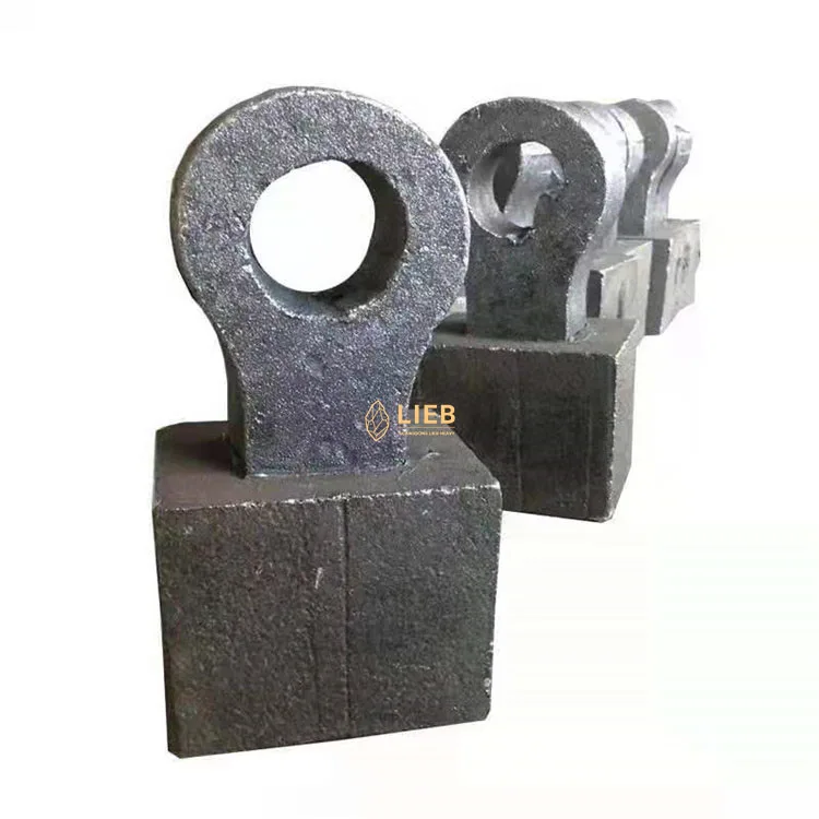 Hammer Crusher Wearing spare parts crusher hammer head / crusher spare part flat hammer