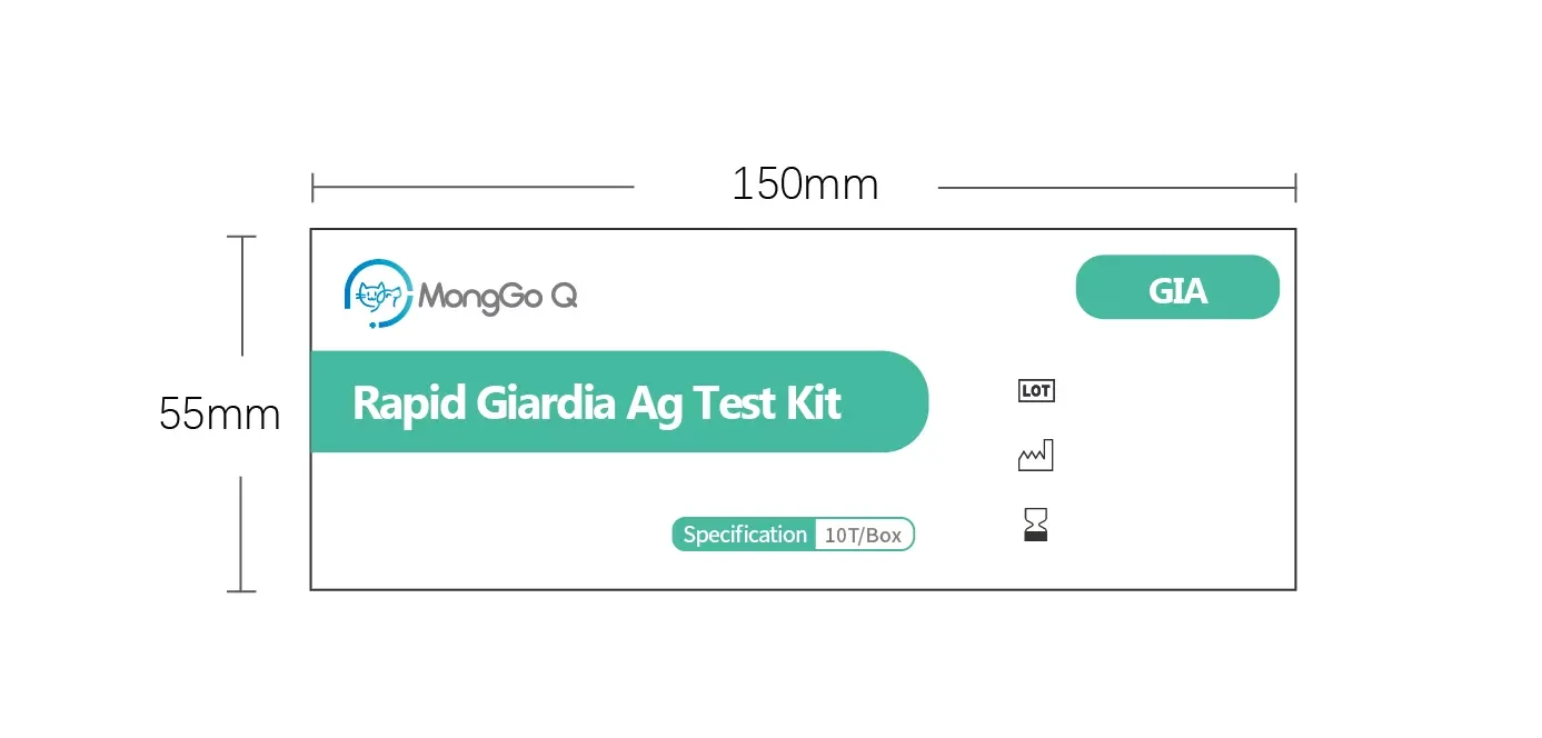 Quick diagnosis Pet Giardia GIA Antigen diagnostic test kit