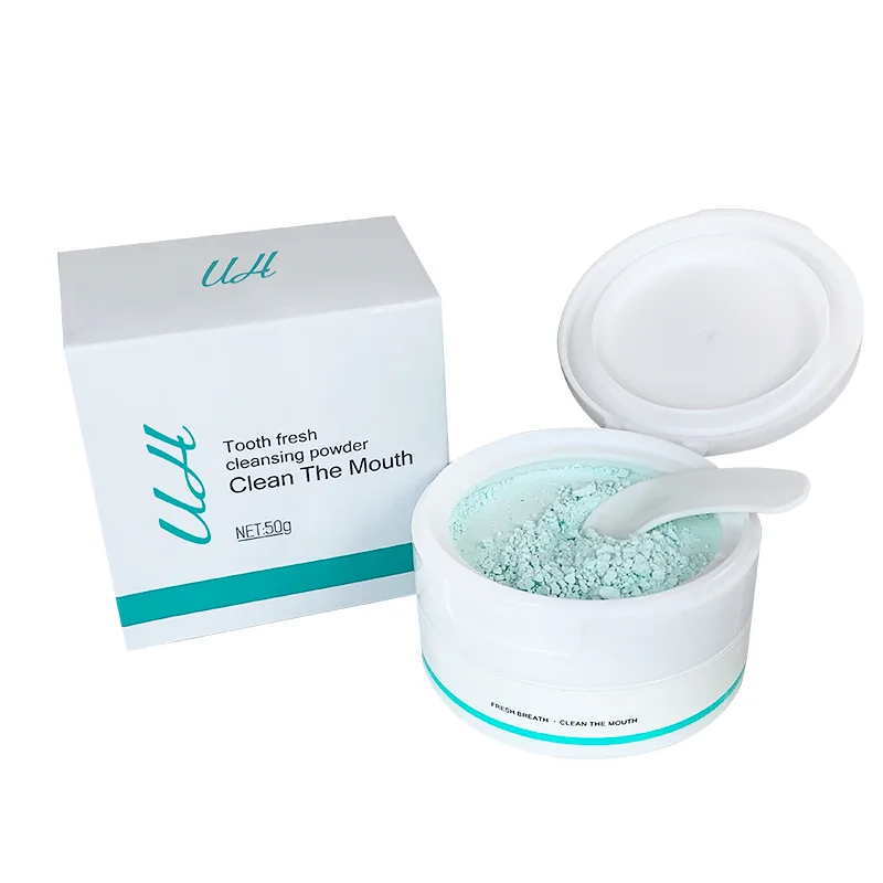 Professional Tooth Whitening Powder Wholesale Vegan Natural Fluoride Free Oral Care Powder For Whitening Teeth