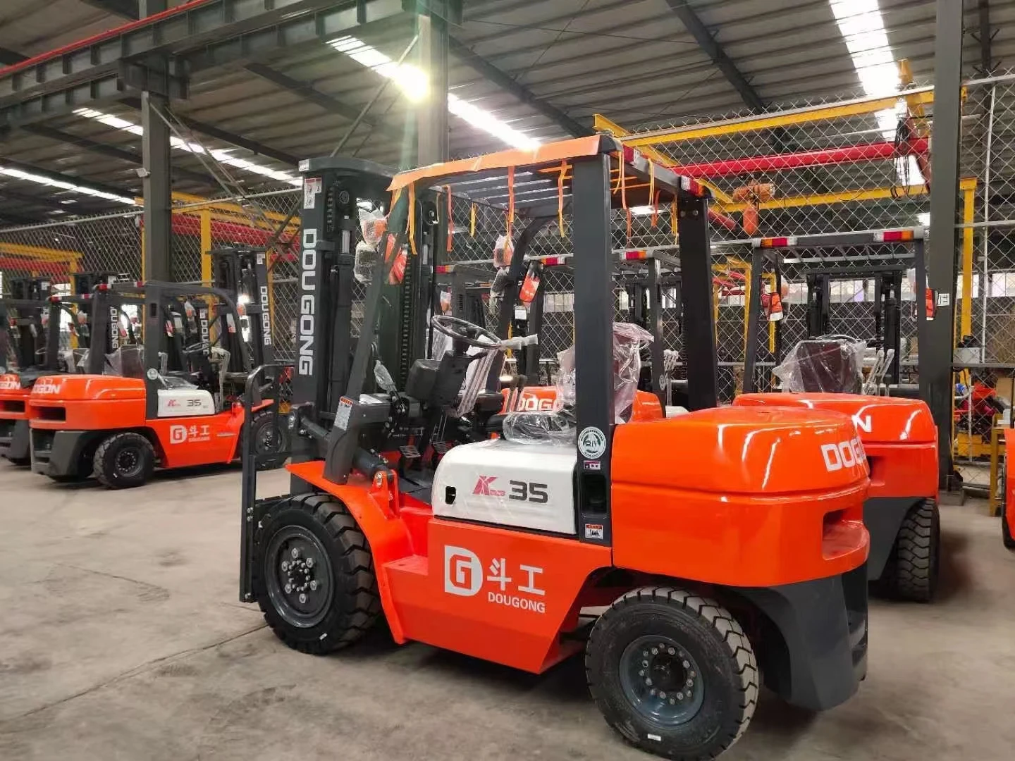 CE Certificate 3 Ton Cargo Transportation Electric Diesel Forklift Electric Stacker