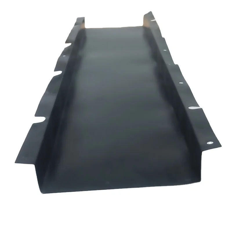 Power battery insulation sheet 0.5mm insulation sheet Black PC insulation sheet processing custom molding