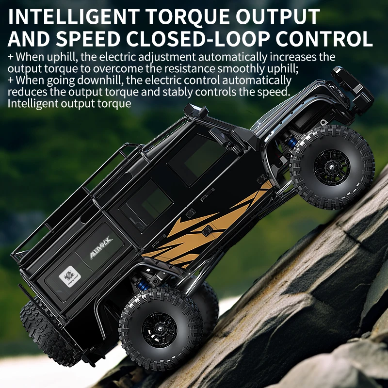 2025 MJX Hyper Go H8H Upgraded H8H+ 1/8 Scale ALLROCK Defender 4WD Brushless Climbing RC Cars Off Road  Rock Crawler 4x4 Drive