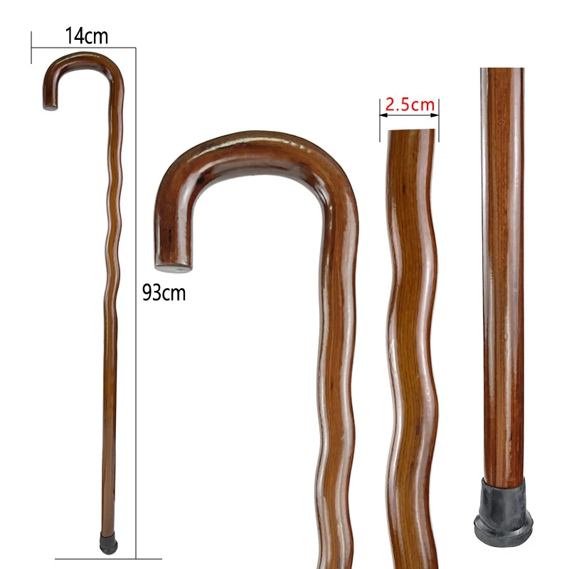High Quality Handmade Wooden Walking Stick Wooden Walking Cane With Designer Knob Handle