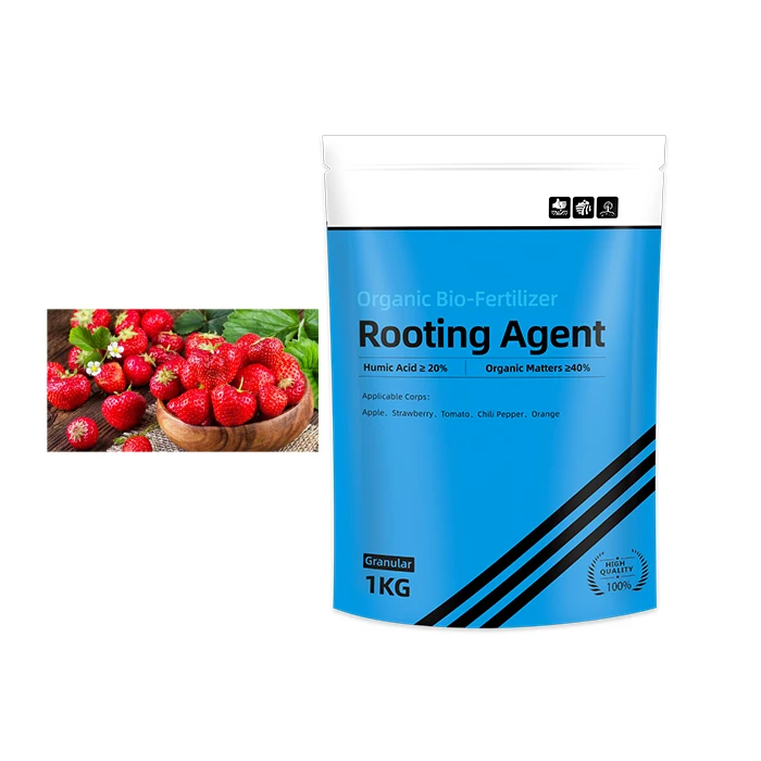 Wholesale humic acid granules agricultural fertilizers water soluble granular organic fertilizer rooting agent for sale