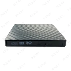 External CD Drive USB 3.0 Slim External DVD CD Drive,High Speed Data Transfer DVD/CD
