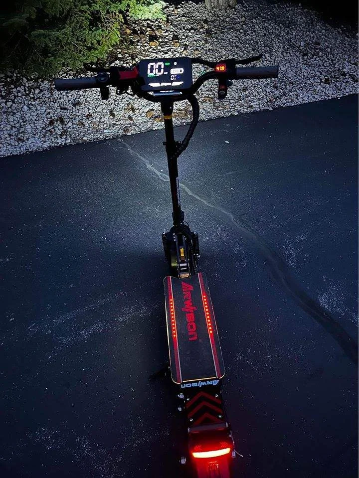 Arwibon Q30 Dropshipping USA Stock Hydraulic Suspension escooter e Scooter 11 inch Heavy Duty Fast Electric Scooter