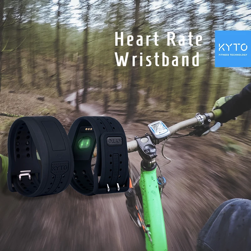 
Heart Rate Monitor Wristband Bluetooth watch ANT+ Bracelet for cycling Fitness KYTO2540 