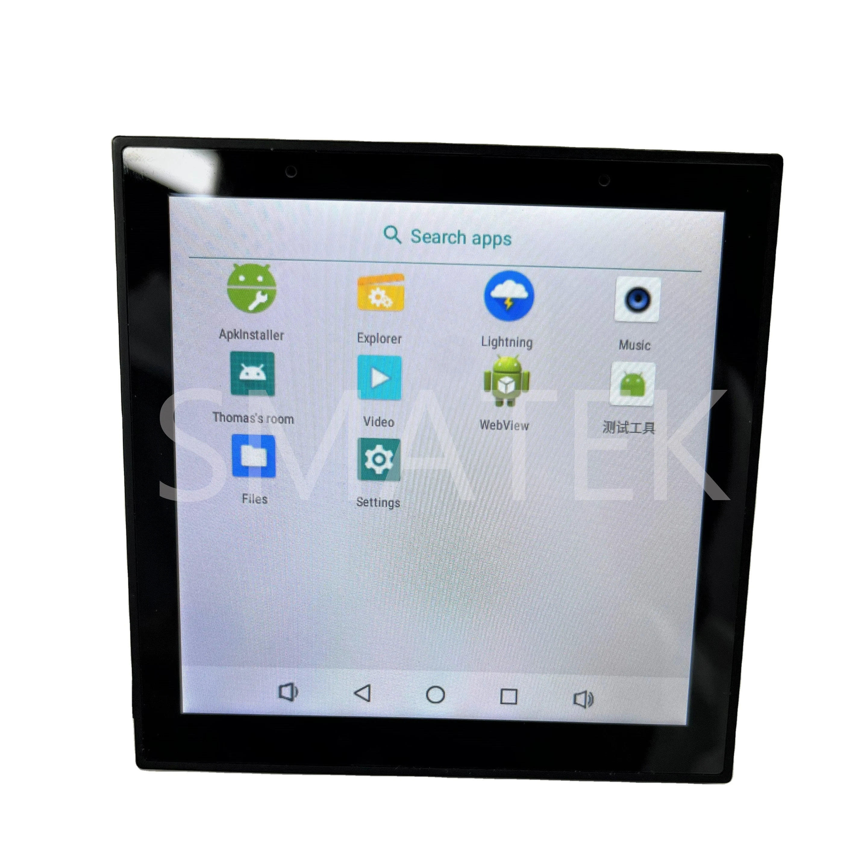 T6E-NZ ODM Firmware Wireless 4' EU Smart Home Touch Switch Panel Screen Control