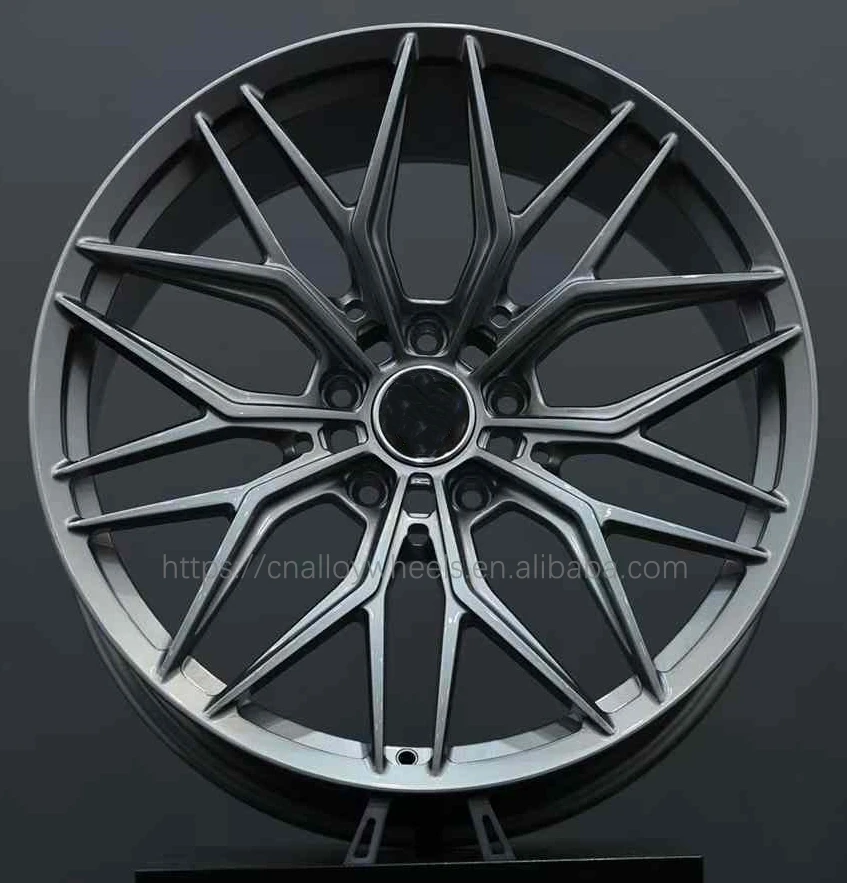 Custom forged deep concave wheel 18 19 20 21 22 24 26 inch wheel gray spokes 5x130  for Porsche 992 911 Carrera S 4S GTS rims