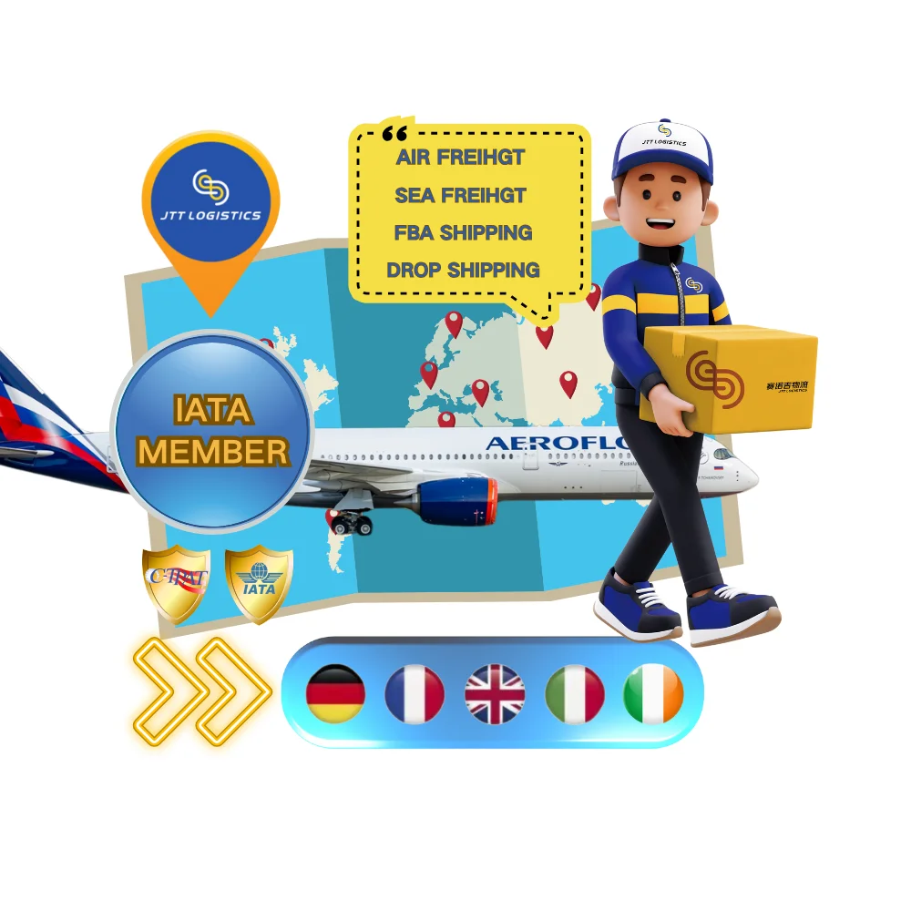Air Express Shipping Agent With DDU DDP Shipping Europe UK Dropshipping Door To Door Shipping Service By Air