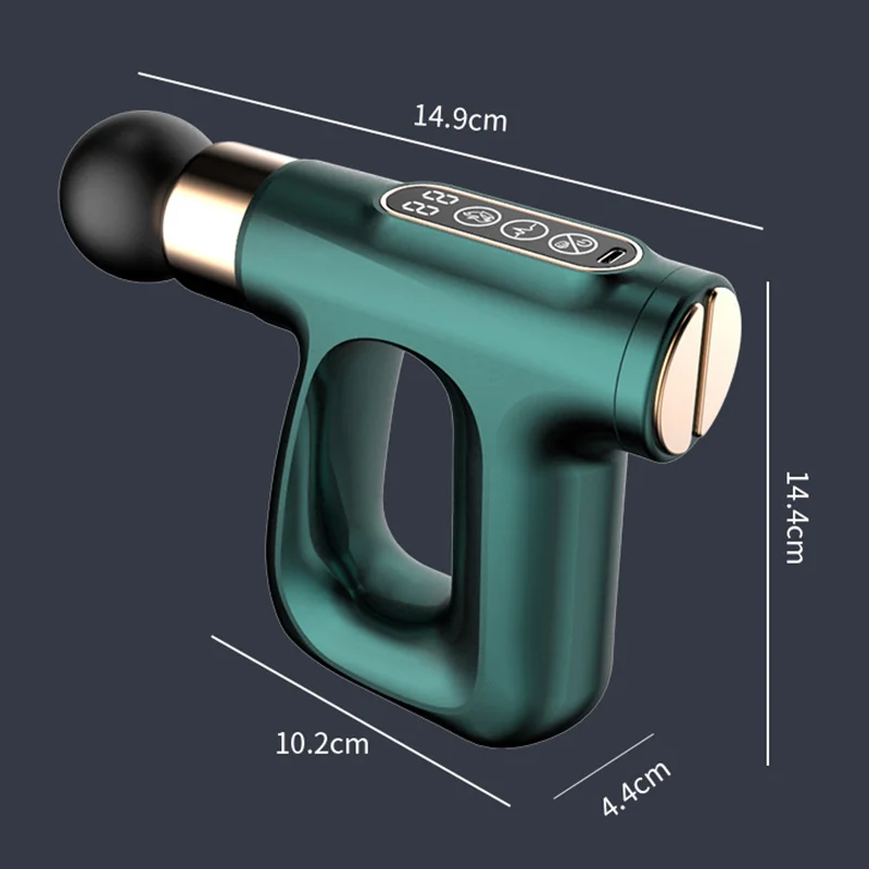 W1N Mini Portable Percussion Muscle Massager Gun for Pain Relief Super Small Quiet Muscle Massage Gun with Easy Carry Case