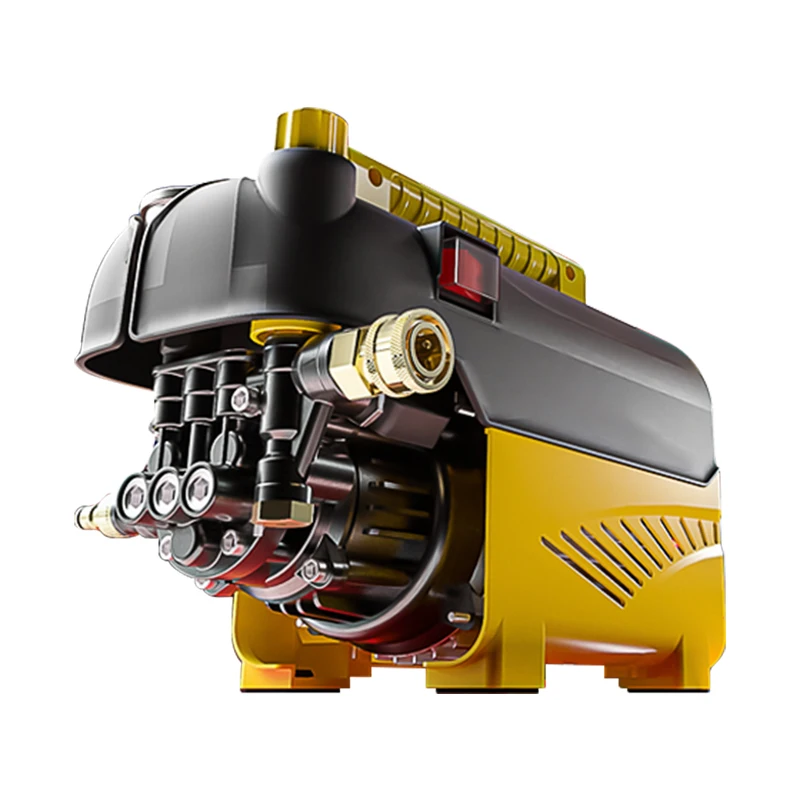 2500w 150bar automatic car washing machine self service car washer kit washer nozzle high pressure car washer gun water pump