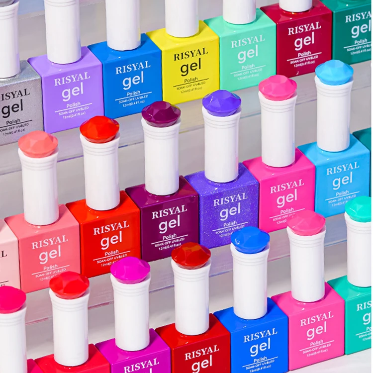 Huati Sifuli RubioAroma Professional Nail Color polish Long Lasting Semi Permanent 12ml 6pcs Uv Led very good Nail Gel Polish