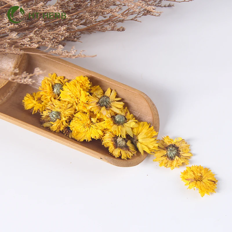 Zero Additives 100%  Natural Pure Herbal Tea Yellow Chrysanthemum Flowers Tea