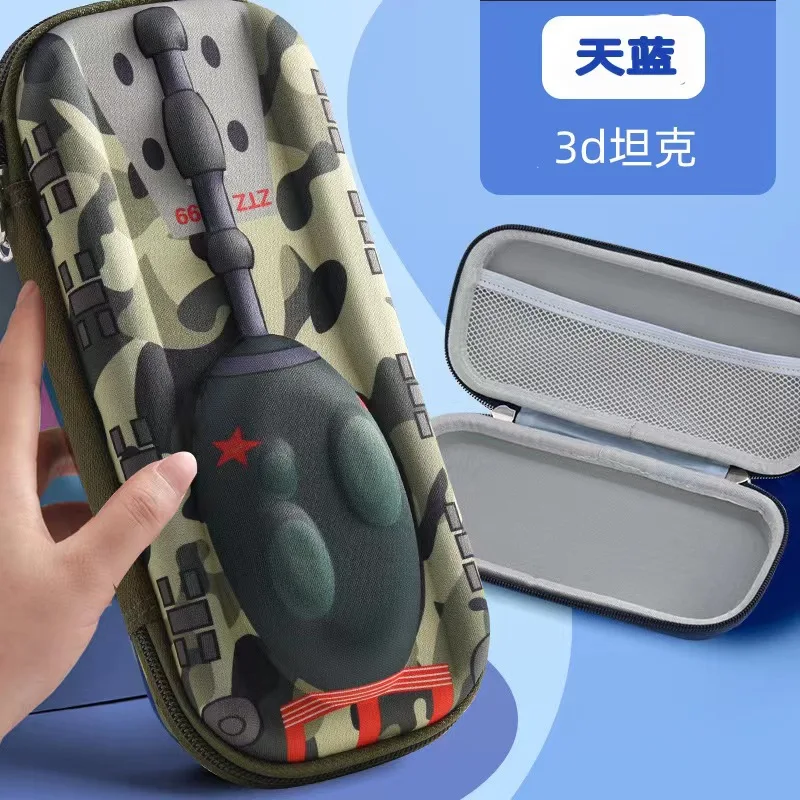 YXHT Cartoon Cute Kawaii Animal 3D EVA Pen Bag Large Capacity Organizer Pouch Stationery Pencil Case For School Girl Boy