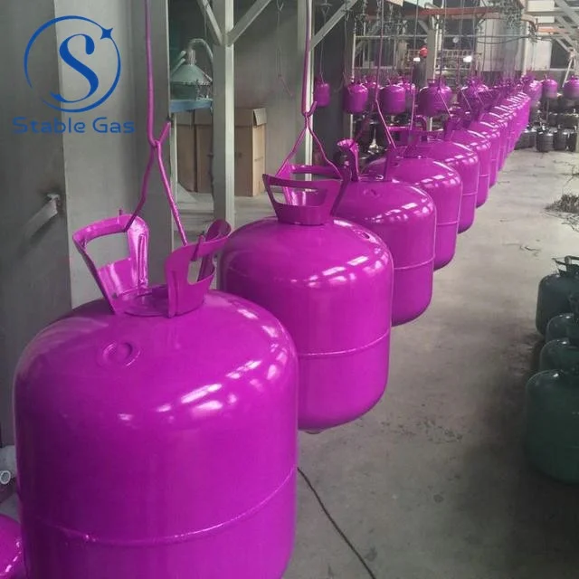 Fast Delivery Helium Tank For Balloons 22.4L TUV Certificate Helium For Balloons Cheap Helium Gas Price
