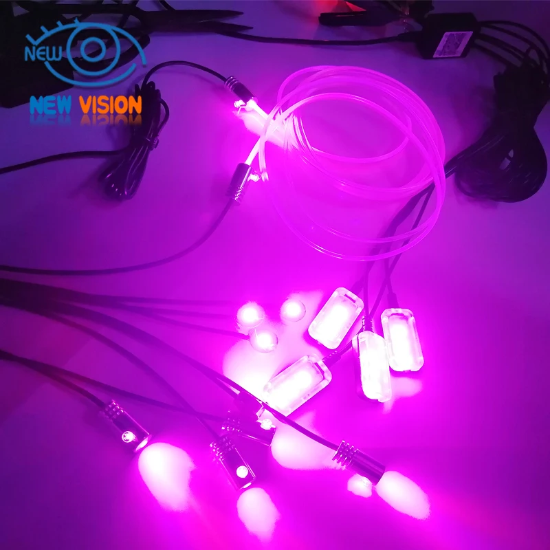 
Auto lighting system atmosphere light led multi colors custom car interior ambient light 