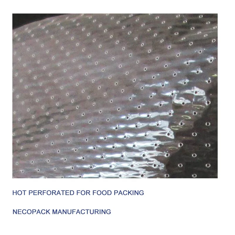 High Transparent micro-perforated bread pizza packing film POF shrink film