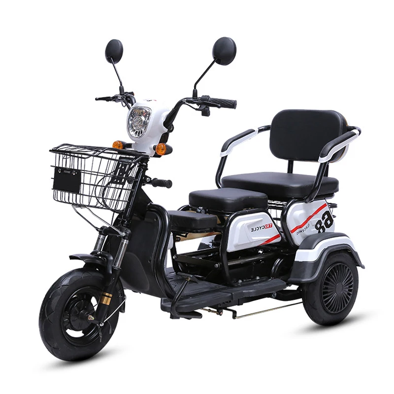 Cheap Fat Tire Three Wheel Electric Bike E-trikes city electric bicycle Electric Tricycles For Adults
