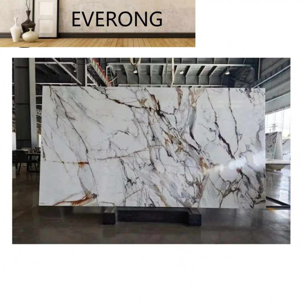 Ceramic Polished Glazed Slabs Nano Glass Slab Furniture Super Nano Glass Slab