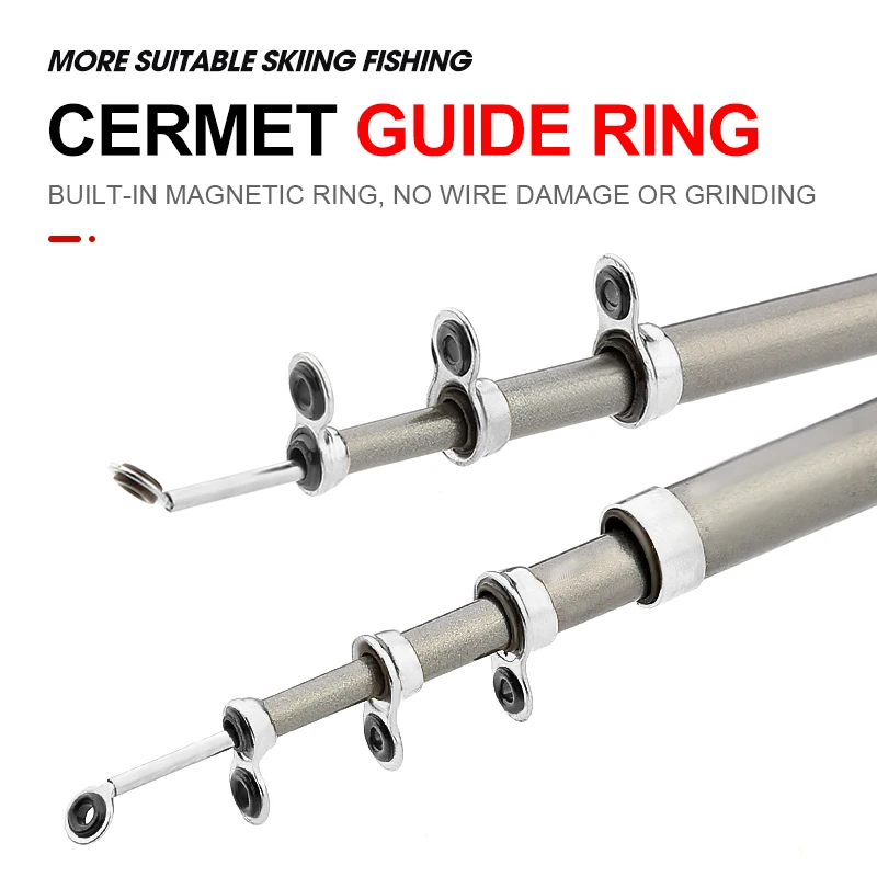 FISHGANG telescopic pen mini fishing rod telescopic pocket  mini pen fishing rod and reel pen telescopic