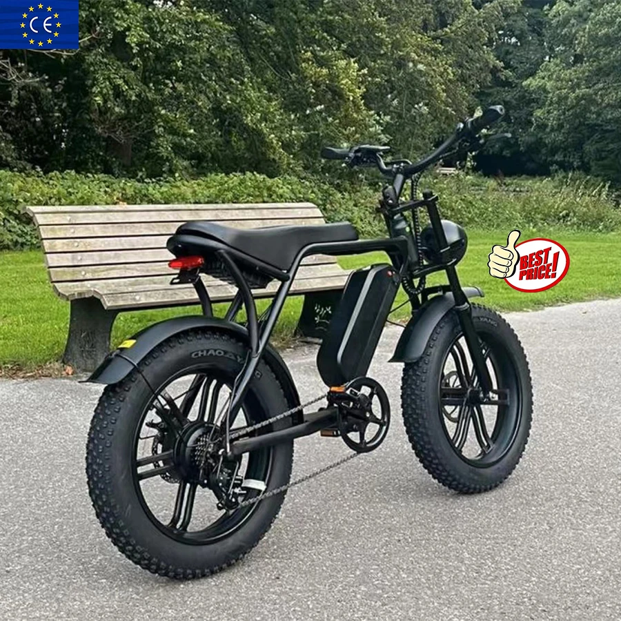 Ouxi V8 Electric fatbike in EU USA warehouse in EU USA warehouse 20 inches 750w electric city bikes for adults