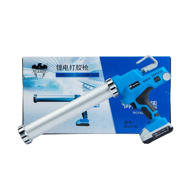 Durable Lithium Battery Powerful and Time-saving Automatic Glue Back  21V 1500mAh Electric Cordless Adhesive Caulking Guns
