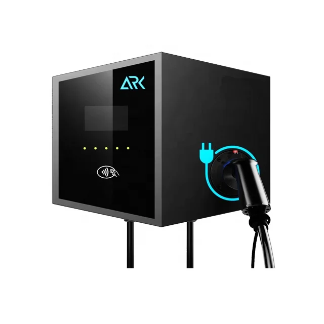 Напольная подставка Ark 32A 7 кВт/22 кВт AC электрическое автомобильное зарядное устройство wallbox EV с кабелем или разъемом типа