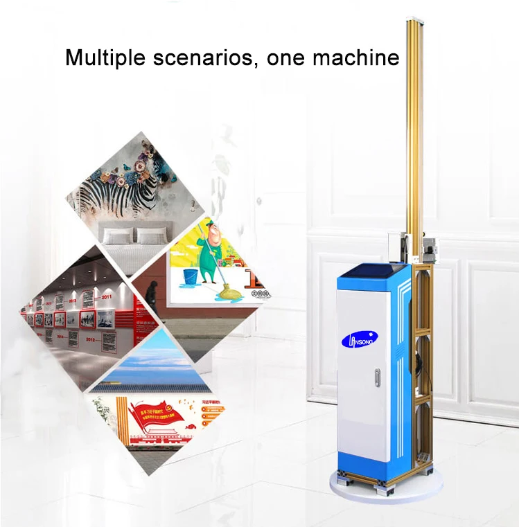 high quality vertical wall printer 3d wall painting machine printing machine