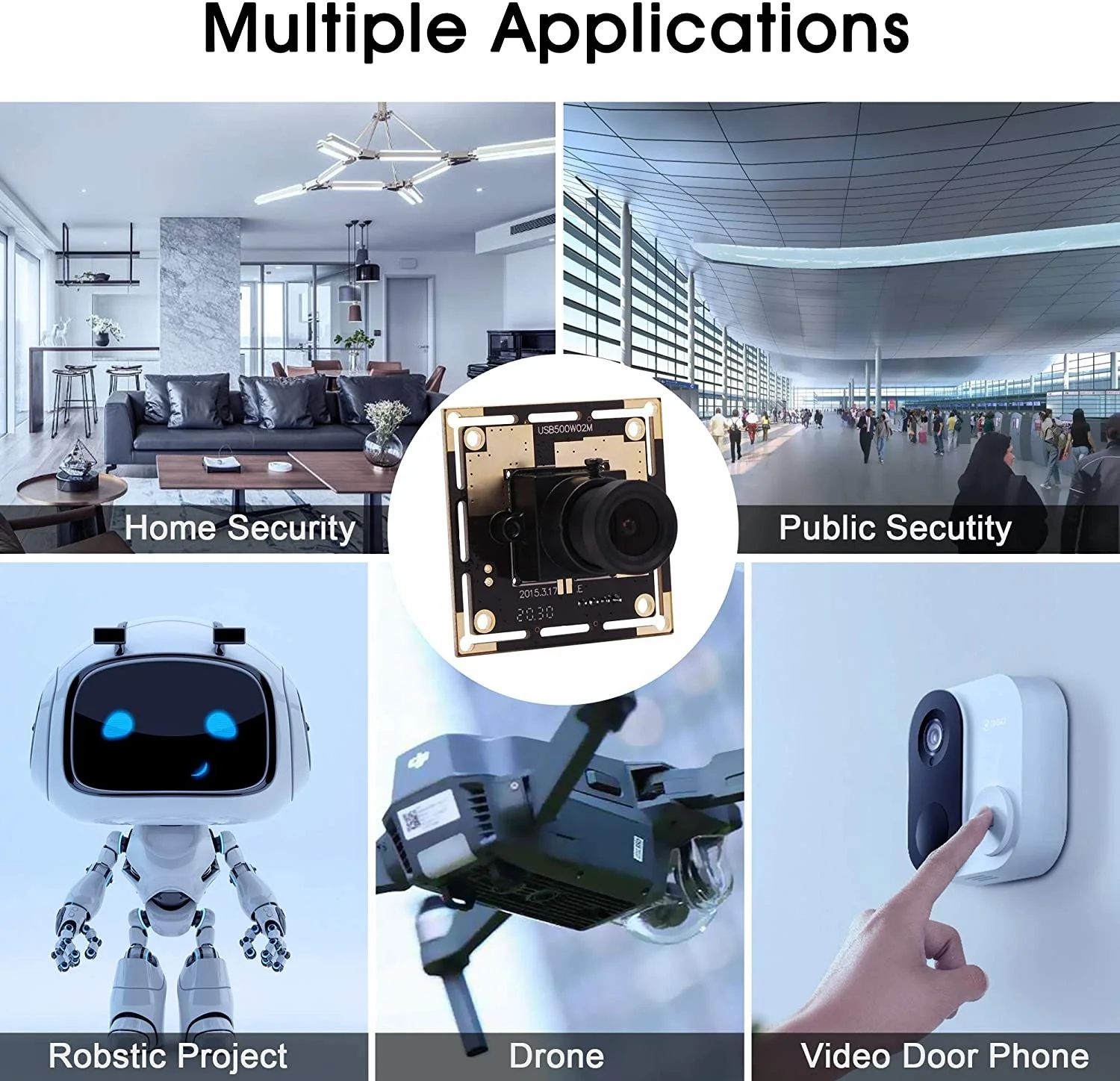 ELP free driver 5 megapixel ov5640 usb camera cmos web cam module with 3.6mm lens for industrial equipment machine vision