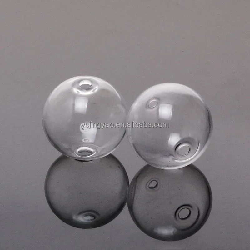  Лампворк ручной работы маленький прозрачный стеклянный шар с отверстиями