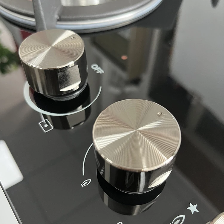 fashion golden supplier new kitchen 4 burners combination gas cooker and electric ceramic infrared stove