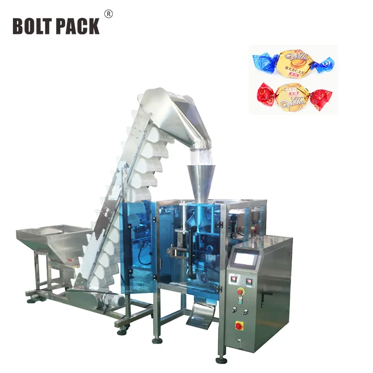 Competitive price toffee / candy chain bucket Packing Machinery by Dession
