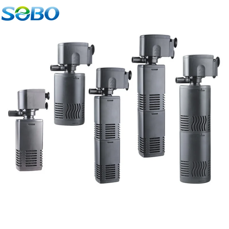 SOBO Aquarium Internal Filter with Ultra Silent Bio Sponge Filtration for Fish Tank Water Clean WP-1000F Series Products