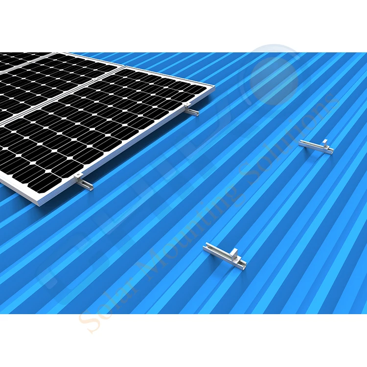 Antirust Trapezoid Metal Sheet Roof Railless Solar Structure Panel Mount with Australian Standard