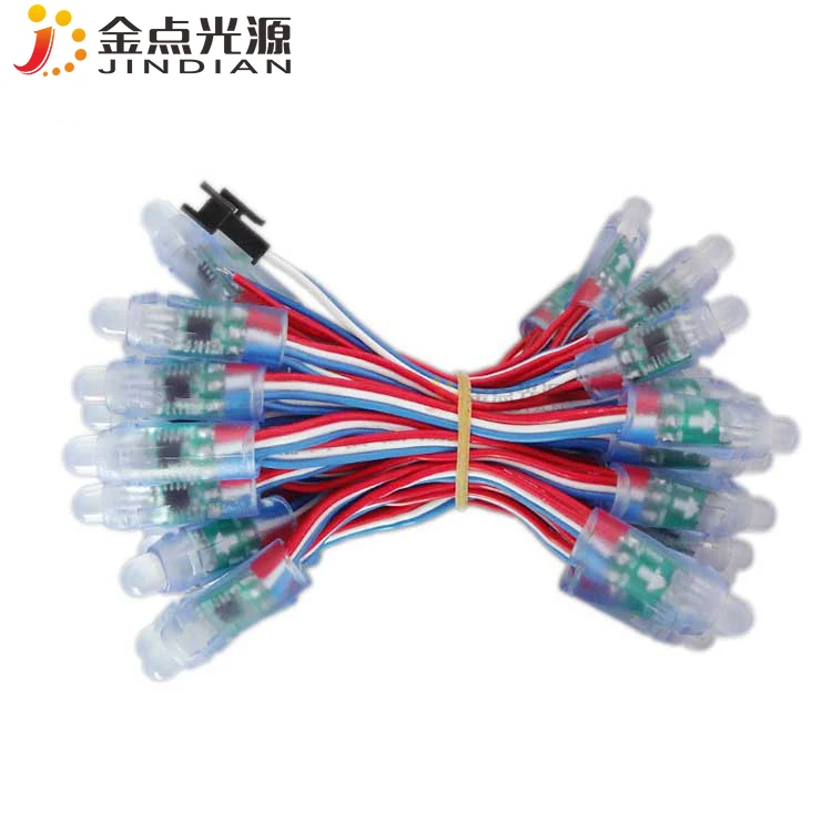 hot selling high quality addressable pixel cob led dmx pixel strip rgb string light